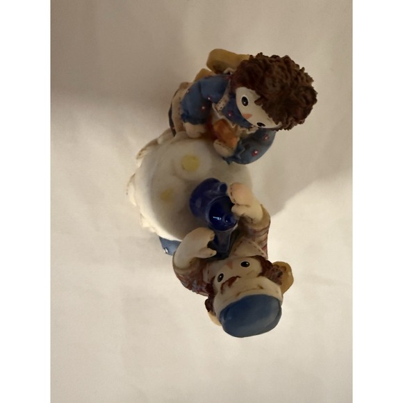 Vintage RAGGEDY ANN AND ANDY - TEA FOR TWO WITH ME AND YOU - LTD EDITION - Picture 2 of 5